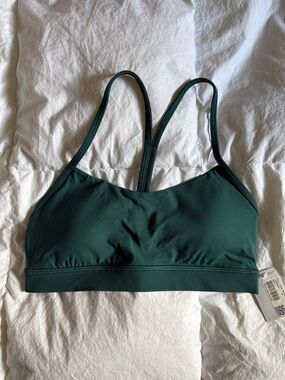 BNWT! Lululemon Flow Y Nulu Bra *Light Support - Storm Teal